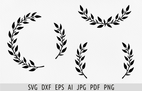 Download Laurel Wreath Svg Flourish Border Svg - Wreath Collection